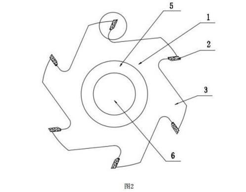 木工成型刀专利信息：一种小齿距错齿平口刀